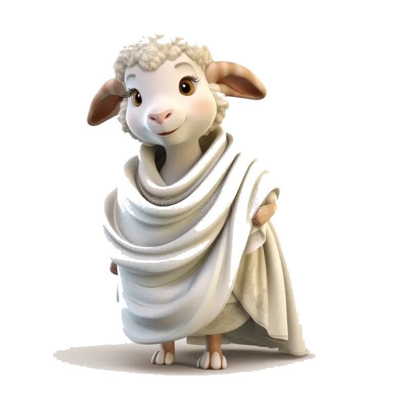 Eli, your friendly lamb companion